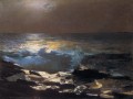 Moonlight Holz Insel Licht Realismus Marinemaler Winslow Homer